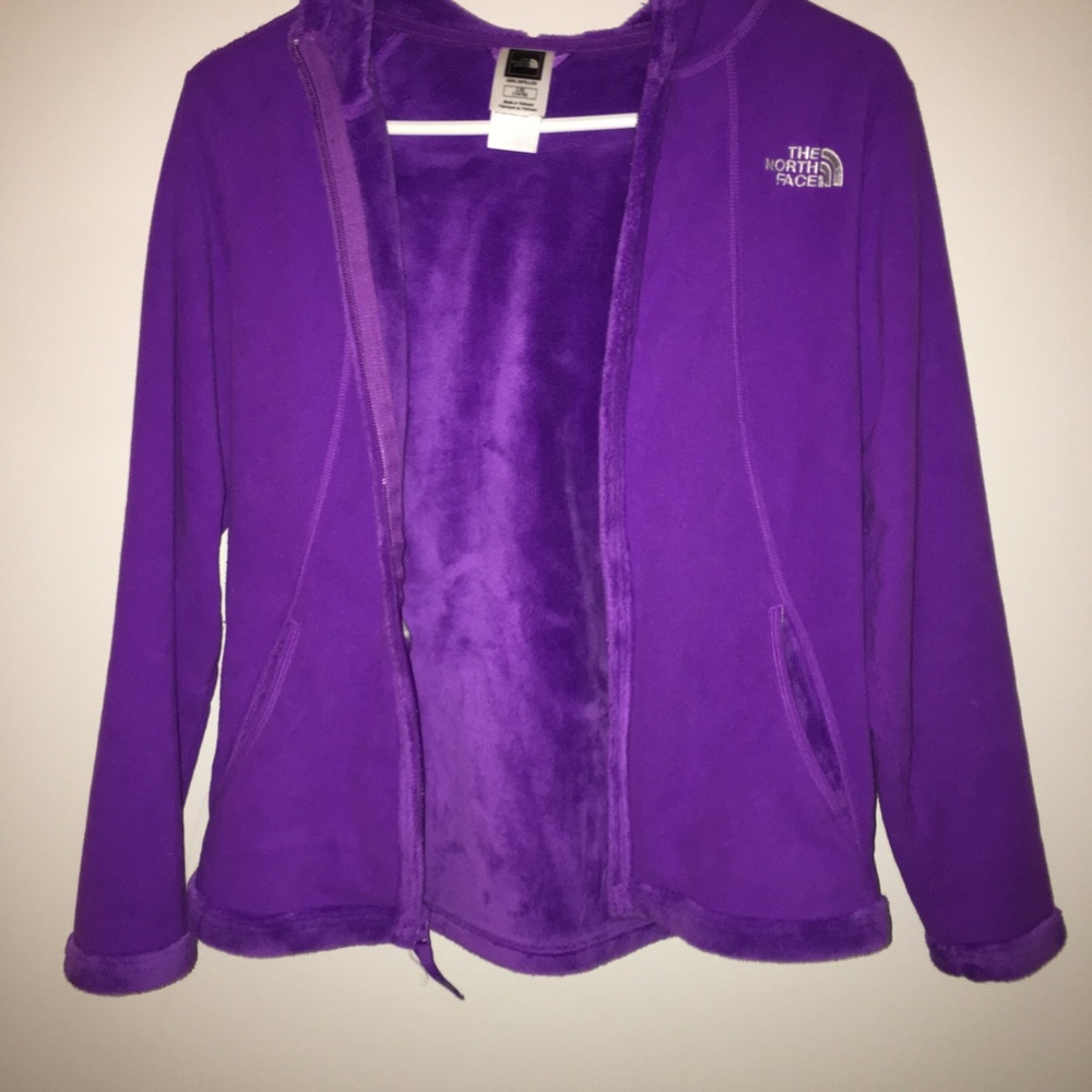 North Face hooded jacket